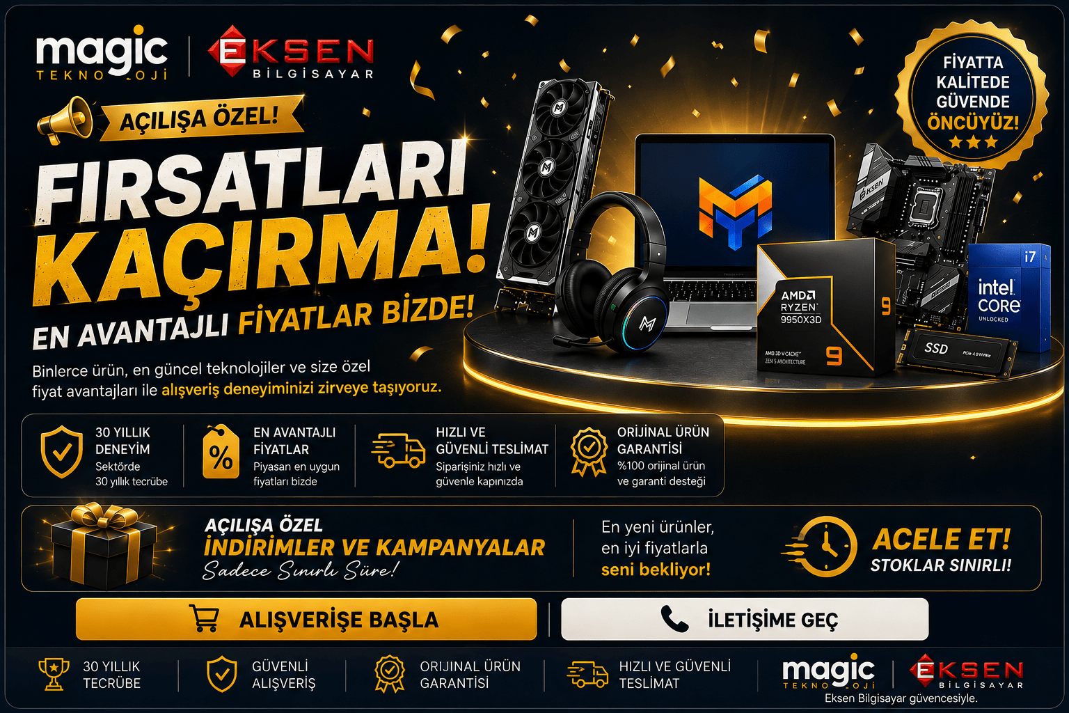 Magic Teknoloji'ye Hoş Geldiniz