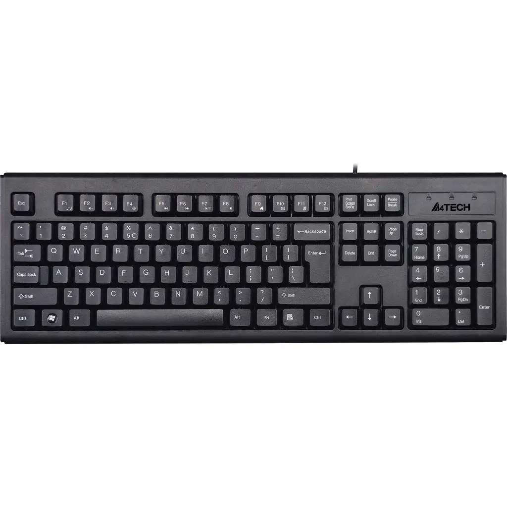 A4 TECH KM720 USB MULTİMEDYA SİYAH F KLAVYE