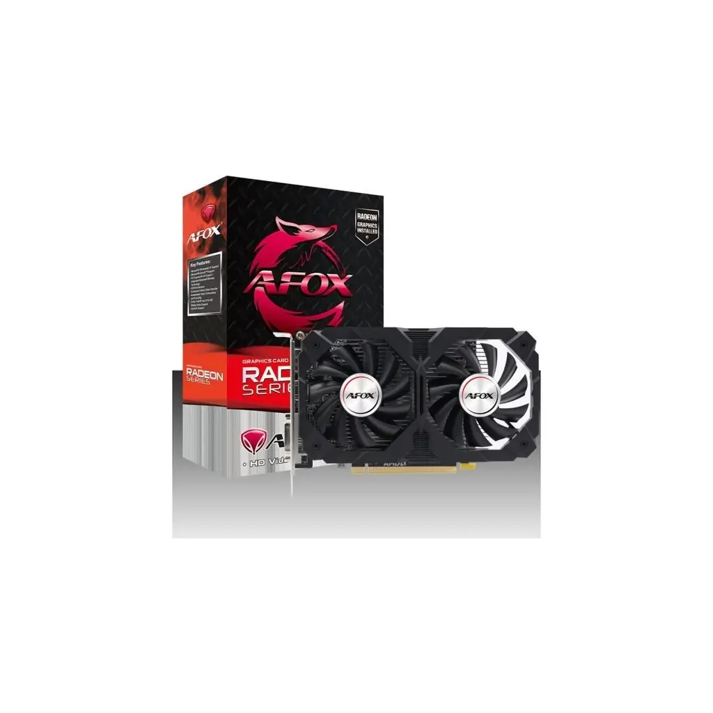 AFOX AFRX550-4096D5H2-V4 RX 550 4GB DDR5 128Bit VGA/DVI/HDMI 16X