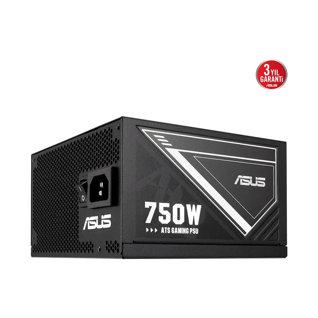 ASUS 750W-ATS GOLD PSU, TÜM AMAÇLI BİLGİSAYARLAR VE OYUN SİSTEMLERİ İÇİN VERİMLİ VE DAYANIKLI