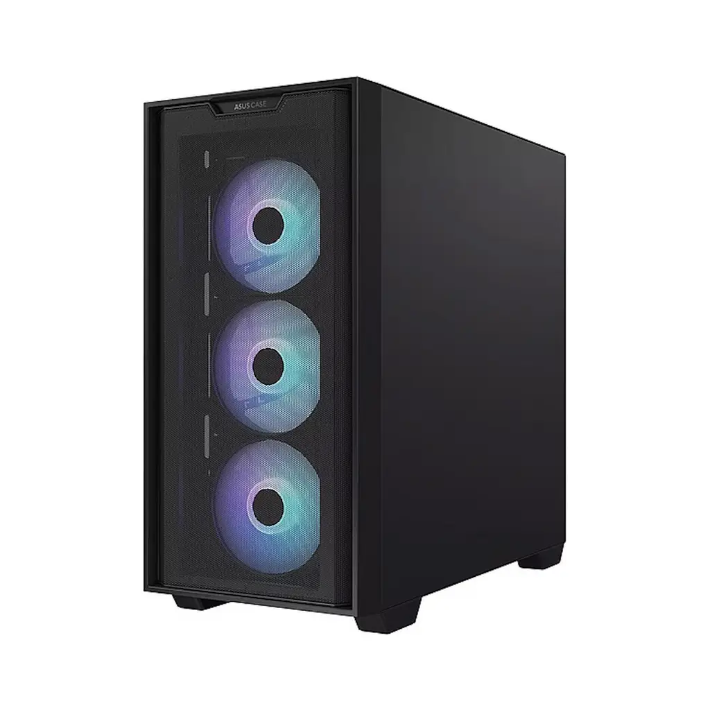 ASUS A21 PLUS 360 MM SOĞUTUCU ALANI, 380 MM UZUNLUĞA KADAR EKRAN KARTI VE STANDART ATX PSU DESTEKLİ GİZLİ KABLO BÖLMELİ MICRO-ATX FANLI KASA