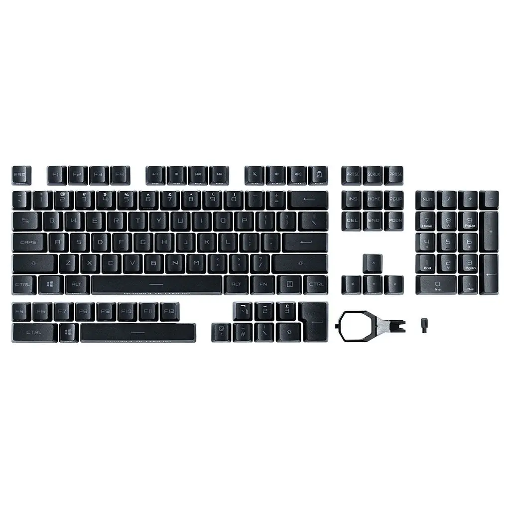 ASUS AC04 ROG PBT DOUBLESHOT KEYCAP SET FOR ROG RX SWITCHES
