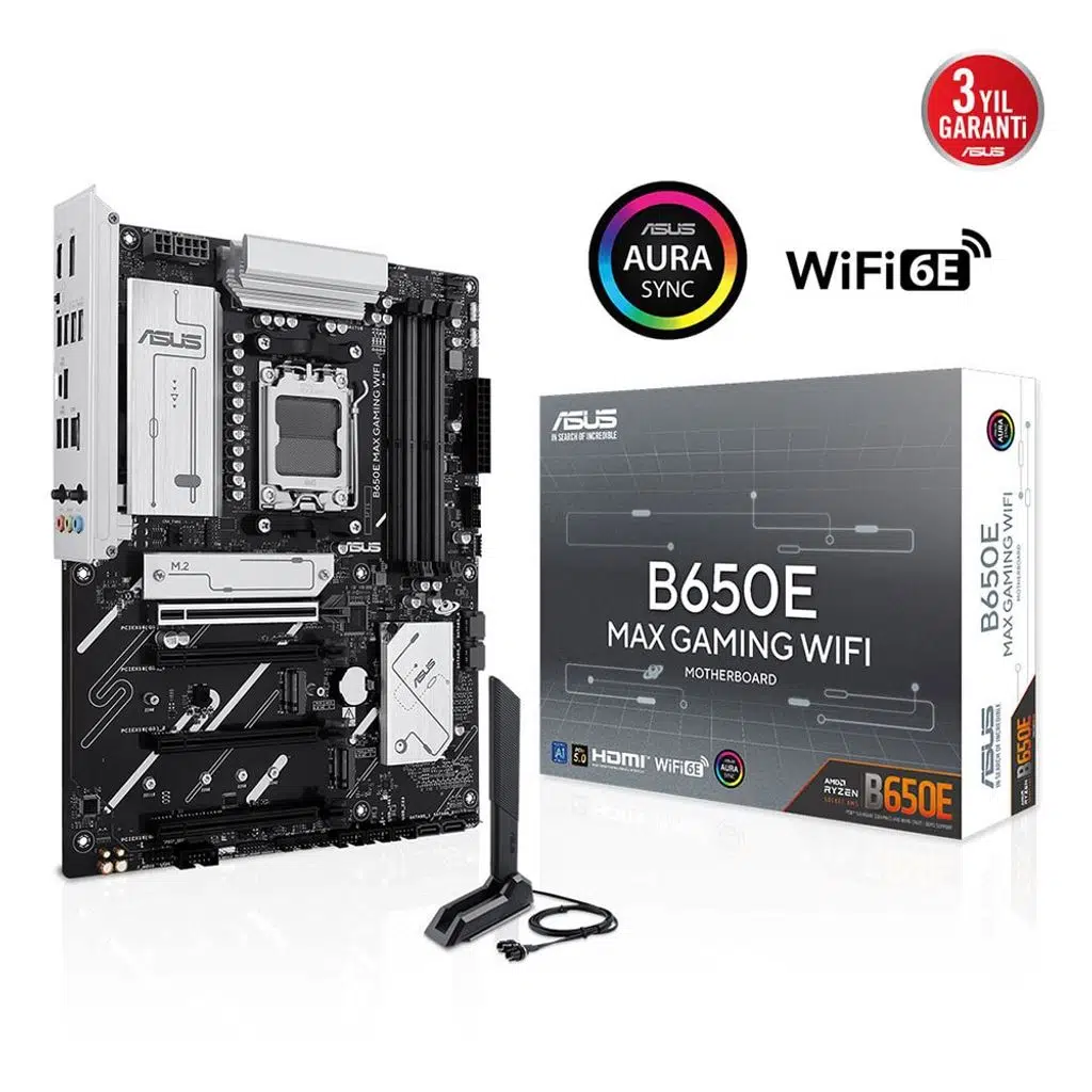 ASUS B650E MAX GAMING WIFI AURA RGB