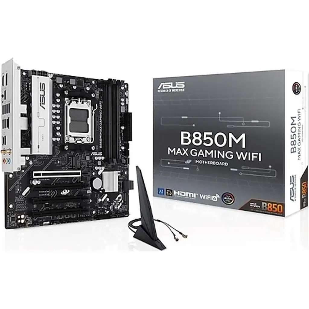 ASUS B850M MAX GAMING WIFI AURA RGB