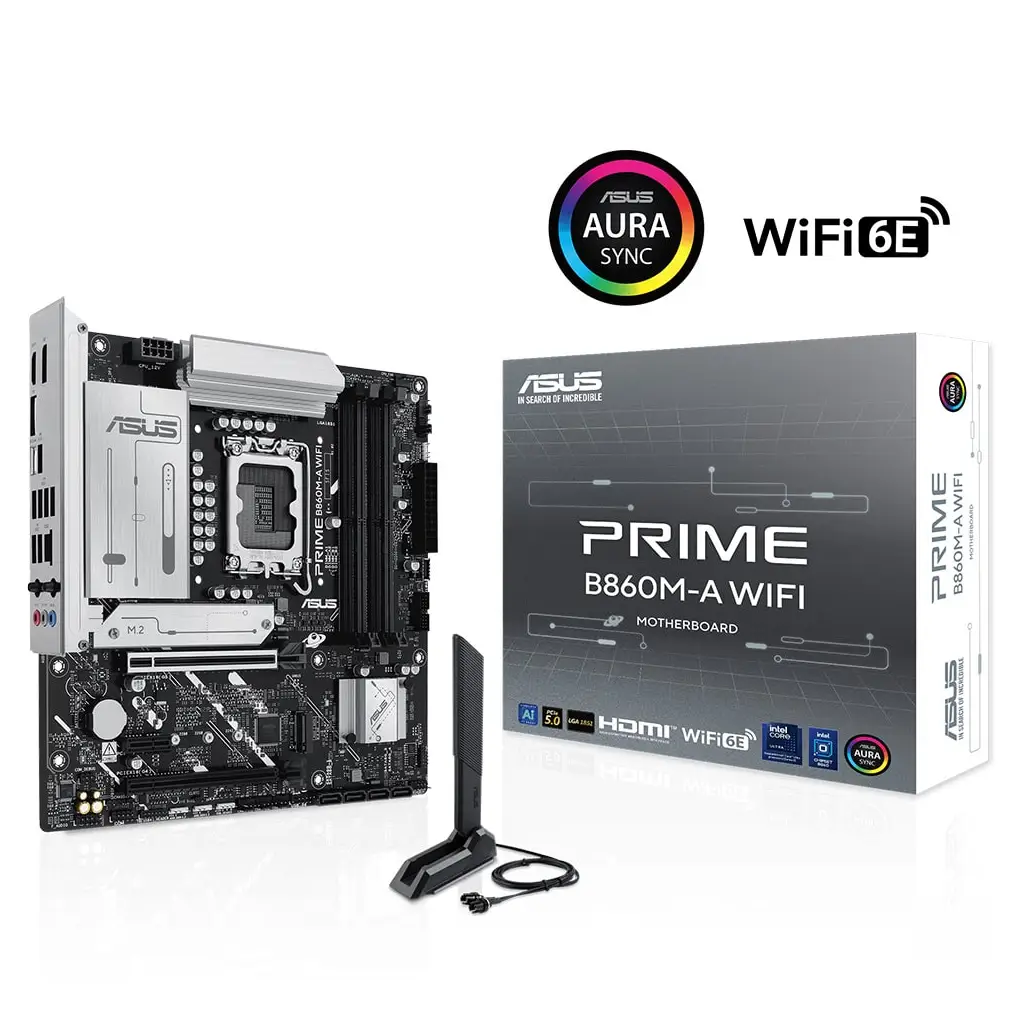 ASUS Prime B860M-A Wi-Fi Intel LGA1851 DDR5 Micro ATX Anakart