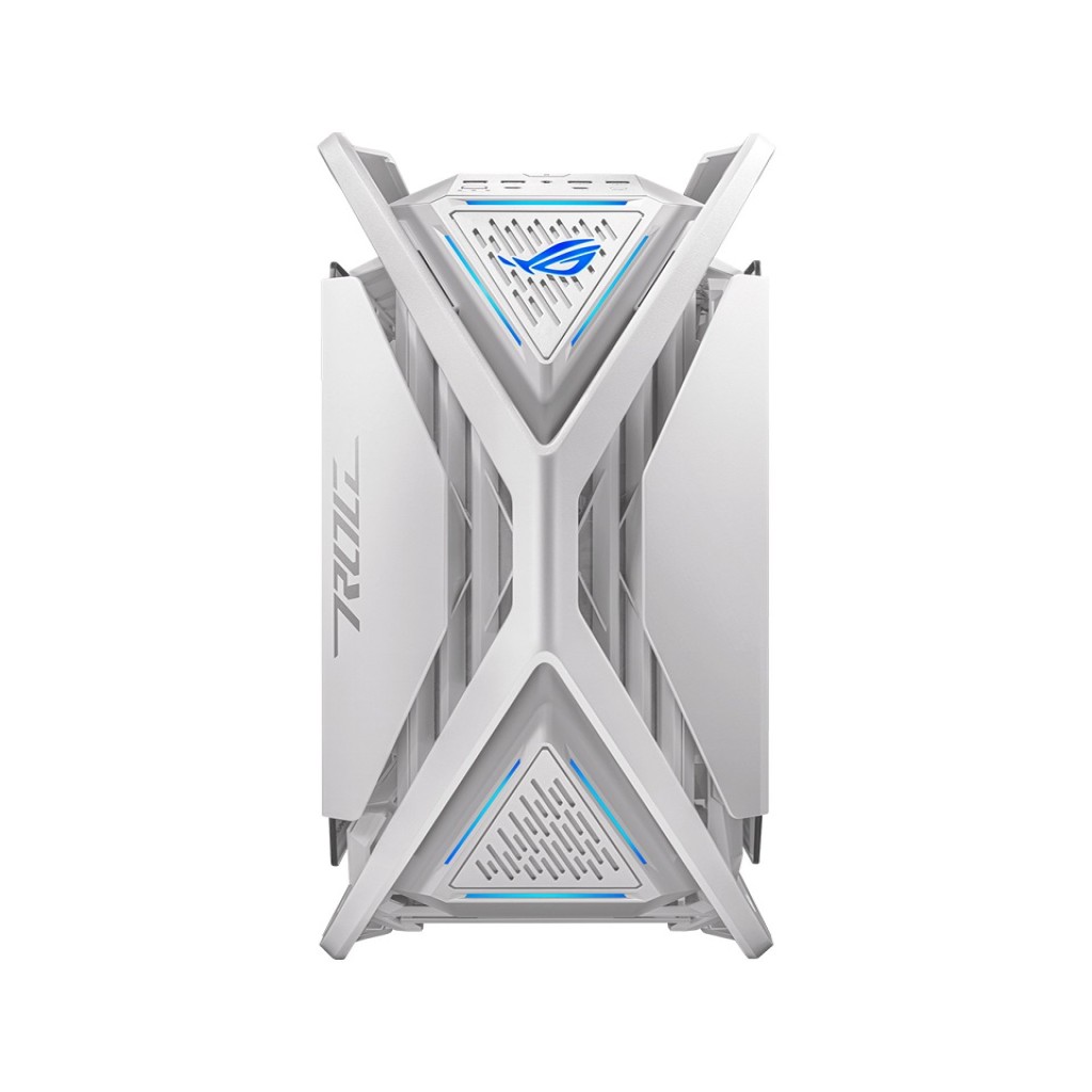 ASUS ROG GR701 WHITE FANLI ALÜMİNYUM - ÇELİK ALAŞIMLI TEMPERLİ CAM USB 3.2 EATX/ATX/MINI-ATX/MICRO-ATX OYUNCU KASASI BEYAZ