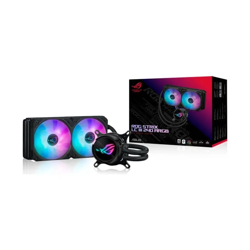 ASUS ROG STRIX LC III 240 ARGB 120MM2 RADYATÖR FAN CPU SIVI SOĞUTUCUSU