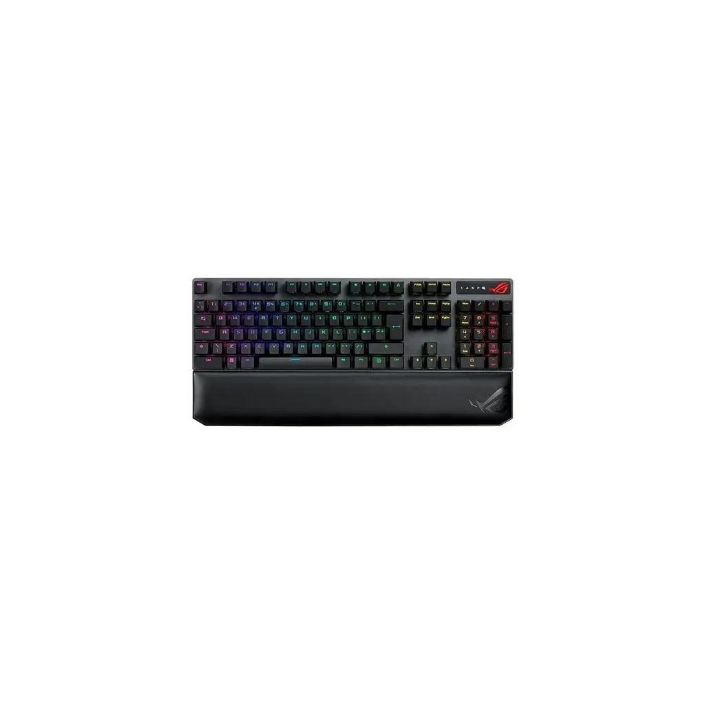 ASUS ROG STRIX SCOPE NX SNOW WIRELESS DELUXE OYUNCU KLAVYESİ 3 FARKLI BAĞLANTI (2.4GHz RF BLUETOOTH KABLOLU) ROG NX SNOW MEKANİK SWITCH AURA SYNC RGB