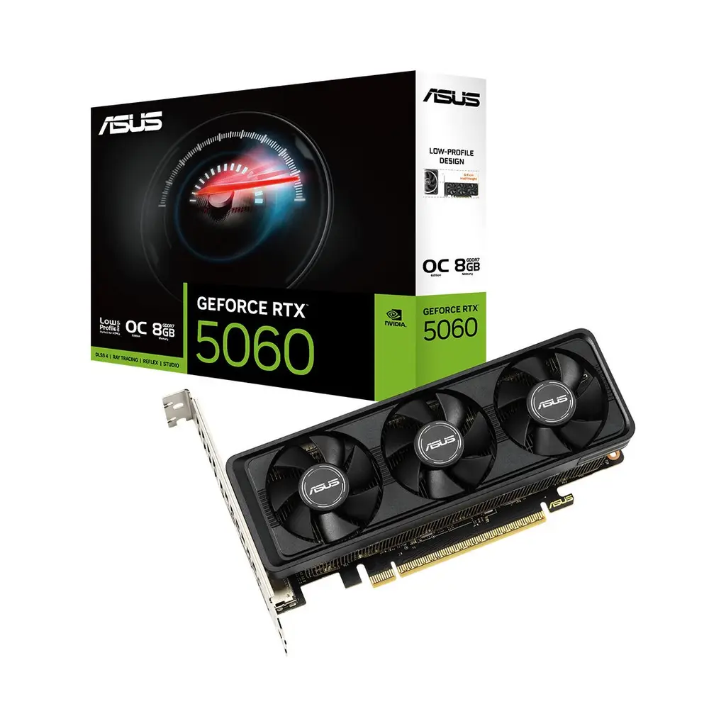 ASUS RTX 5060 OC 8GB ASUS LP BRK GDDR7 2xHDMI 1xDP
