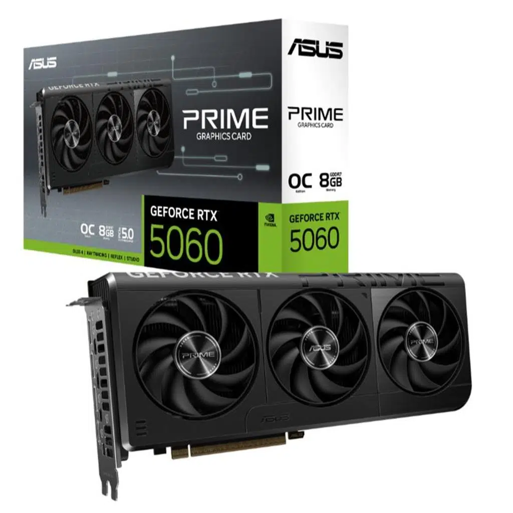 ASUS RTX 5060 Prime OC Edition PRIME-RTX5060-O8G 128 Bit GDDR7 8 GB Ekran Kartı