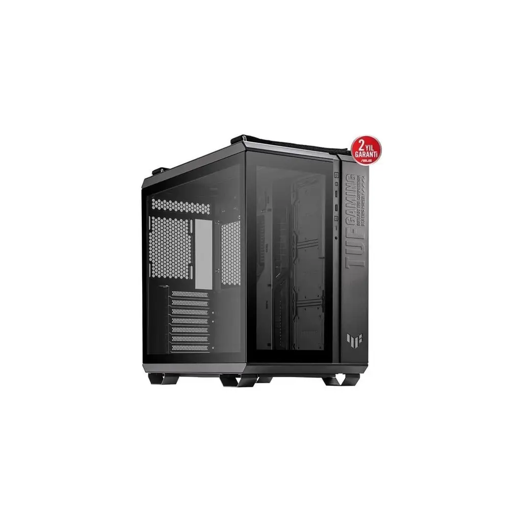 ASUS TUF GAMING GT502 PANAROMİK TEMPERLİ CAM USB TYPE-C ATX / MICRO-ATX / MINI-ITX FANLI KASA