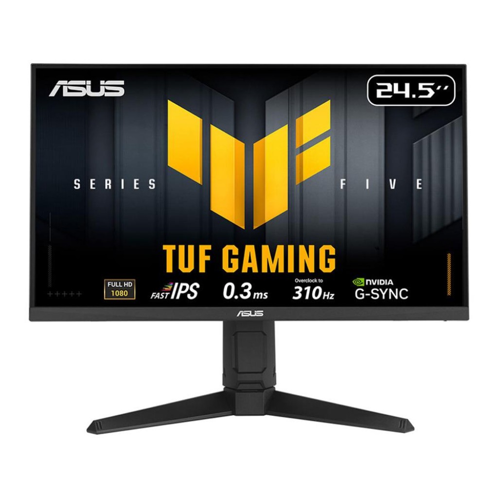 ASUS TUF GAMING VG259QMRL5A 24.5 Fast IPS 1920x1080 0.3ms 310Hz 400cd DP HDMI Hoparlör VESA 3YIL ELMB SYNC, 99% sRGB, Gaming AI , YÜKSEKLİK AYARLI MON