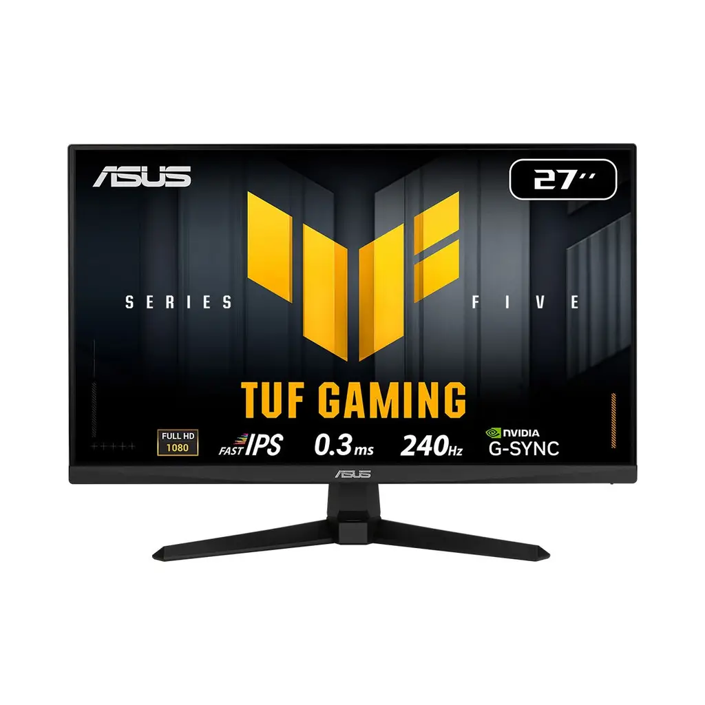 ASUS TUF GAMING VG279QM5A 27 Fast IPS 1920x1080 0.3ms 240Hz 240Hz DP HDMI Hoparlör VESA 3YIL ELMB SYNC, 99% sRGB, Gaming AI MONİTÖR