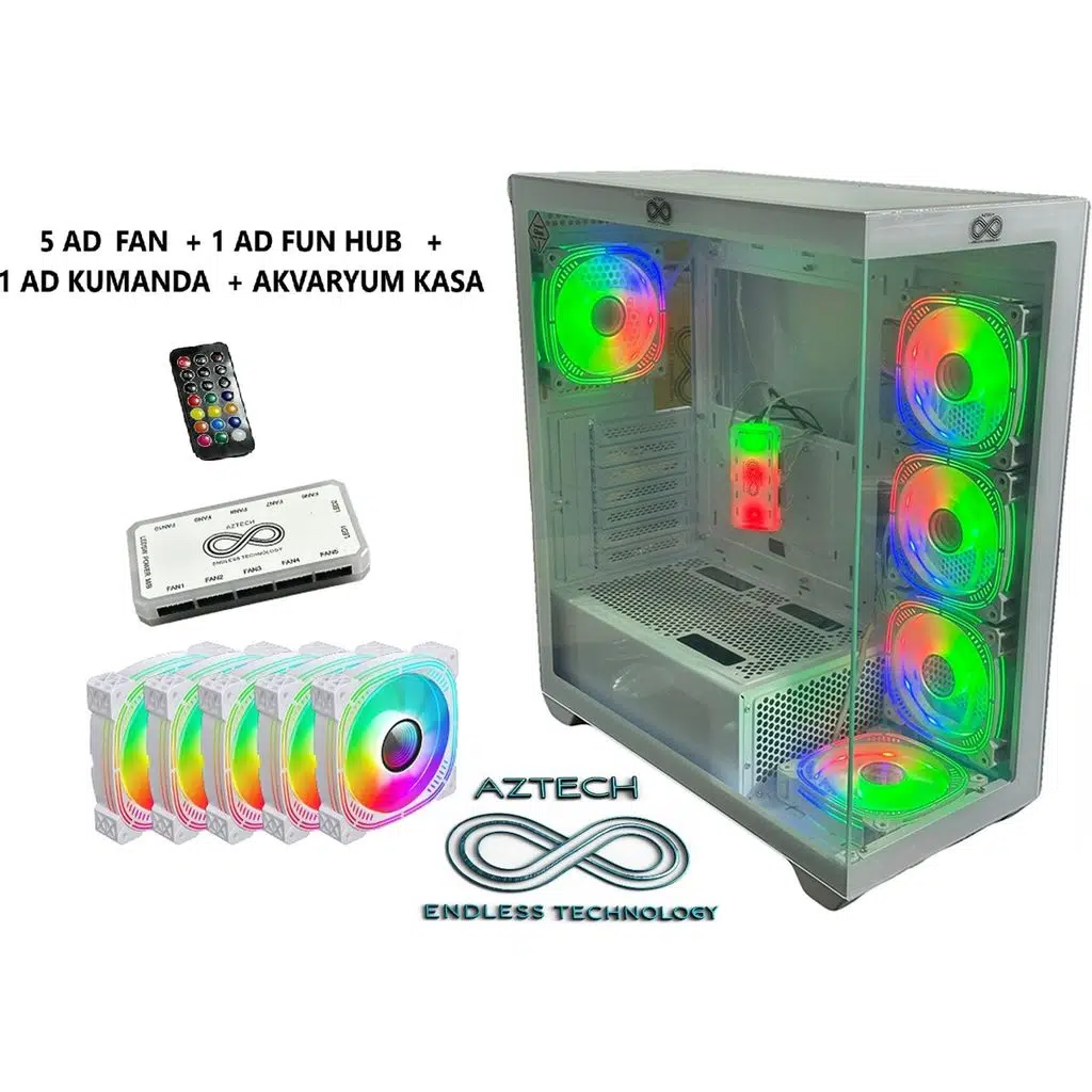 AZTECH AZT13 600W Beyaz
