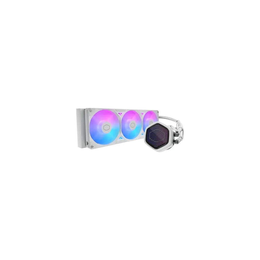 CM MasterLiquid Atmos II Beyaz 360 ARGB Pixel Led Göstergeli Sıvı Soğutma Kiti (İntel1700/AM5