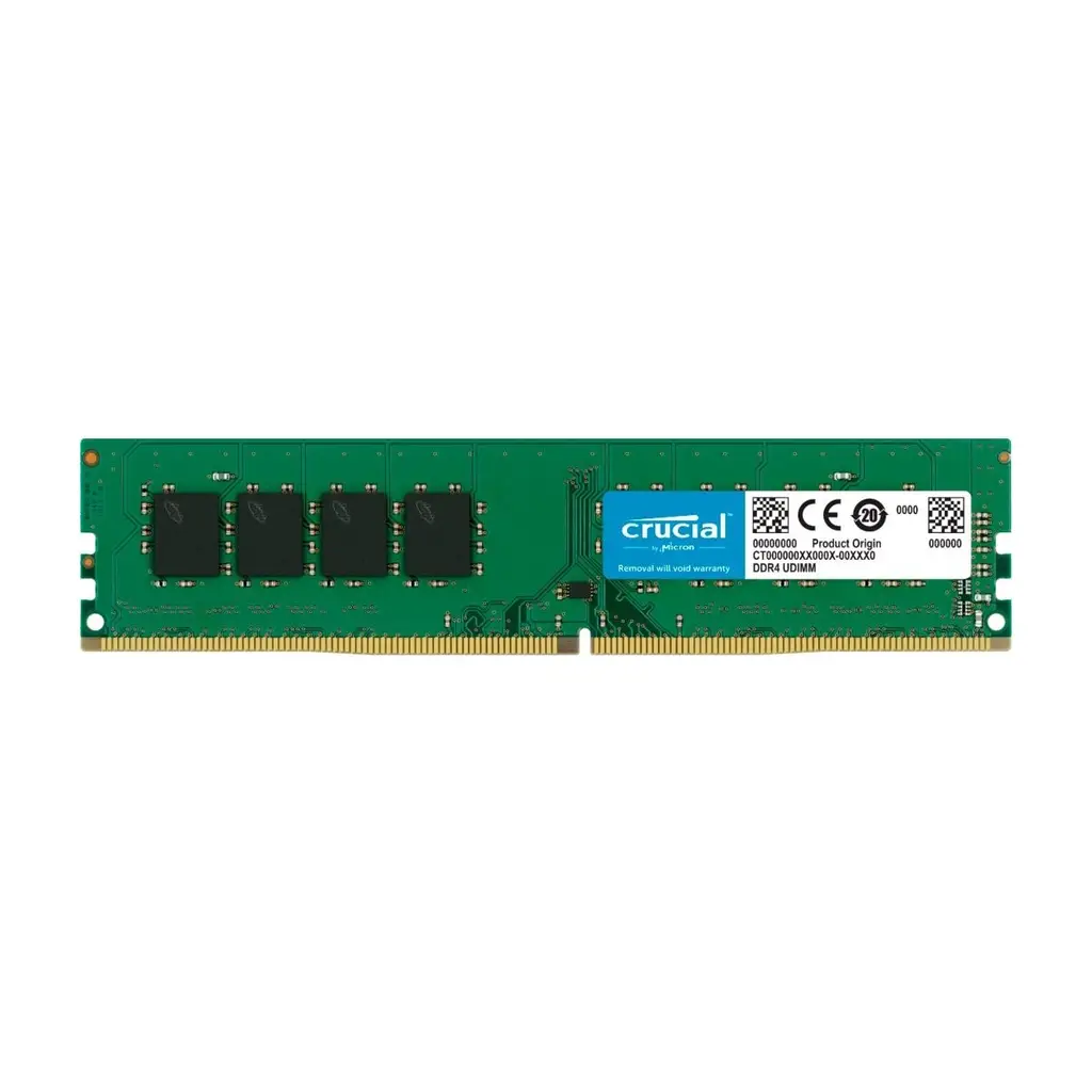 CRUCIAL 16GB 3200MHZ DDR4 CRUPC3200/16 PC RAM