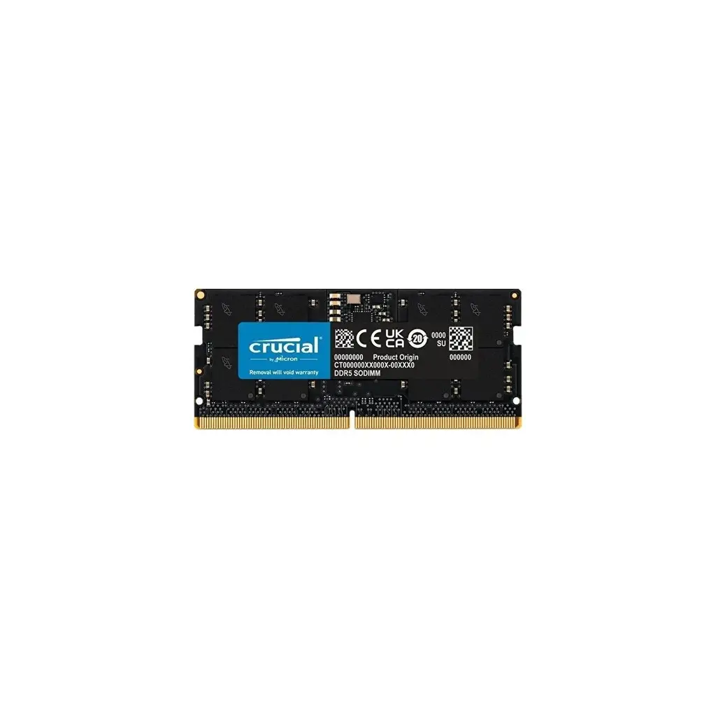 CRUCIAL 16GB 4800MHz DDR5 NOTEBOOK RAM CB16GS4800E