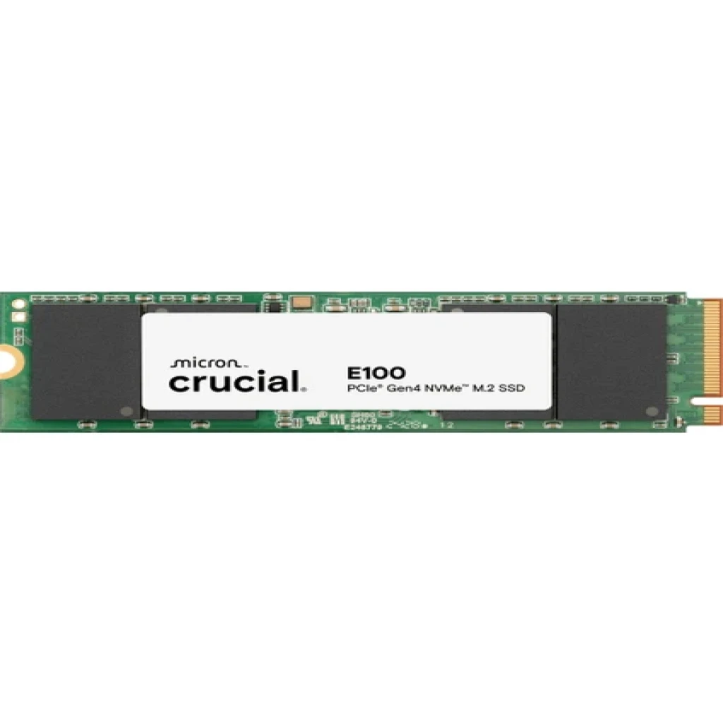 CRUCIAL CT480E100SSD8, E100, 480GB, 4700/2500, Gen4, NVME PCIe M.2 2280, SSD