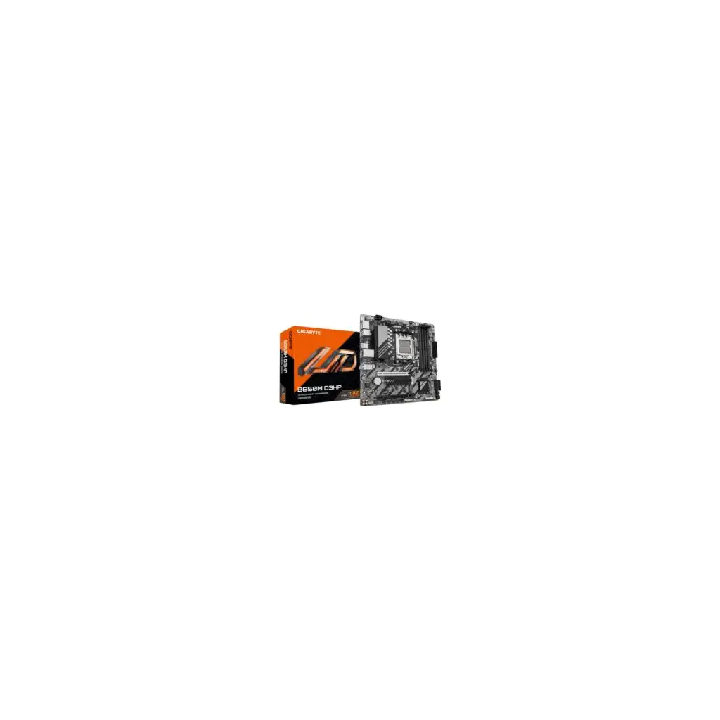 GIGABYTE B850M D3HP, 4xDDR5, 2xM.2, 2xDP, HDMI, Type-C, AMD Ryzen 7000 Serisi, AM5 Soket Anakart