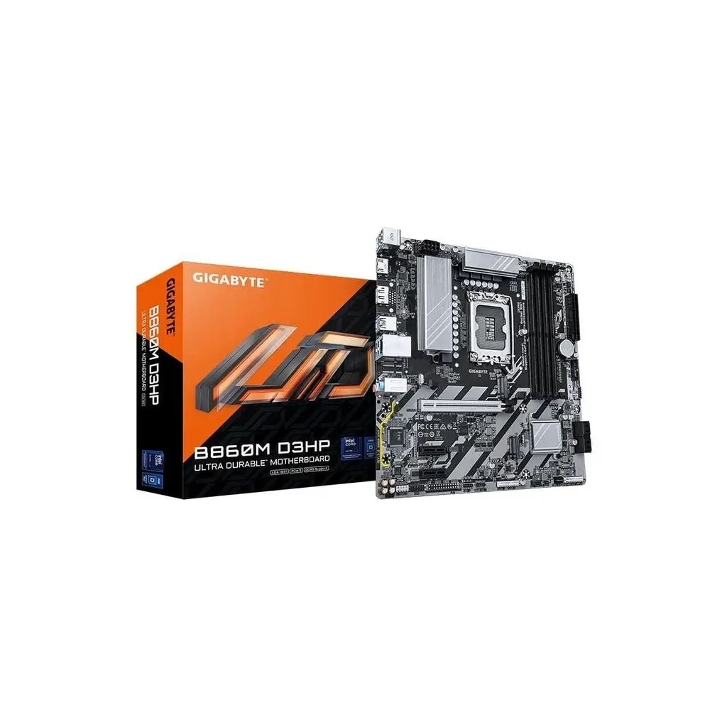 GIGABYTE B860M-D3HP 4x DDR5 DP/HDMI 2x M.2 USB3.2 1851P ANAKART