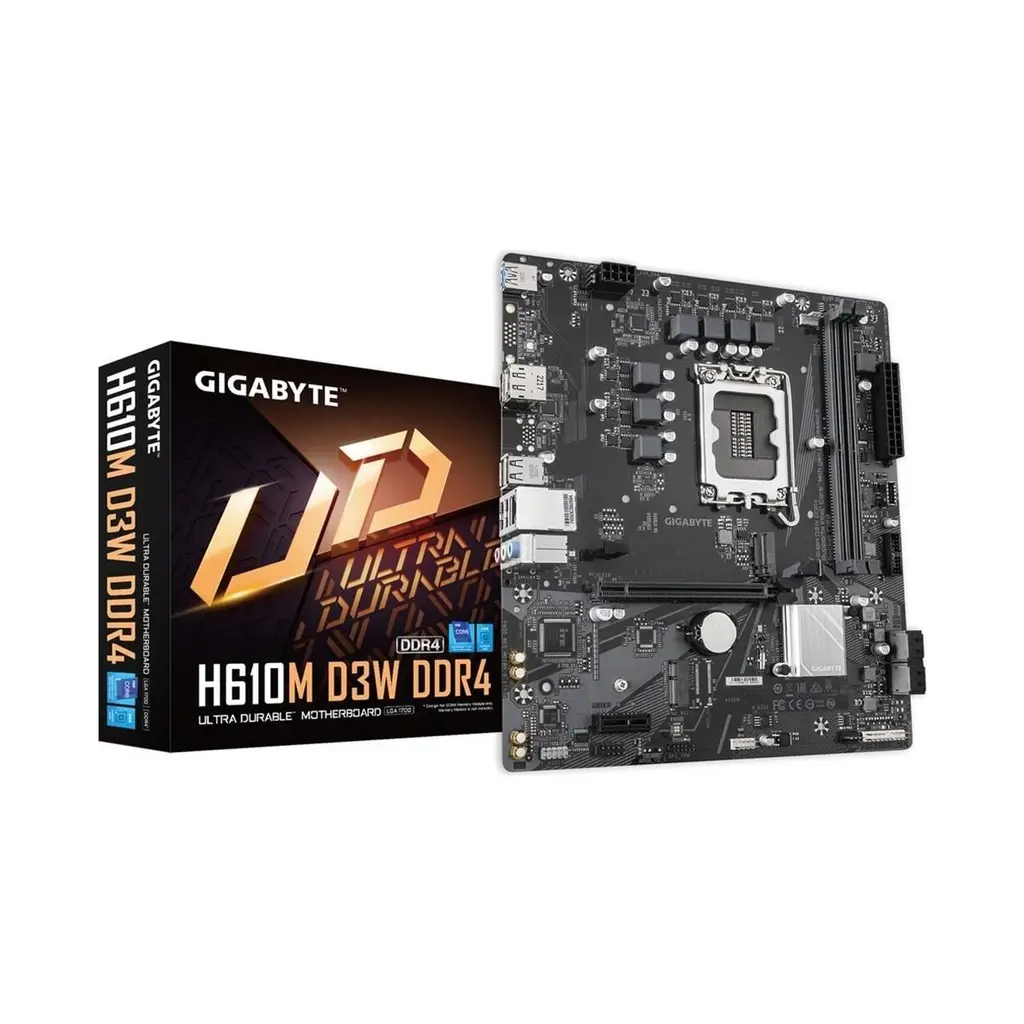 Gigabyte H610M D3W D4 1700P Vga Hdmi Usb3.2