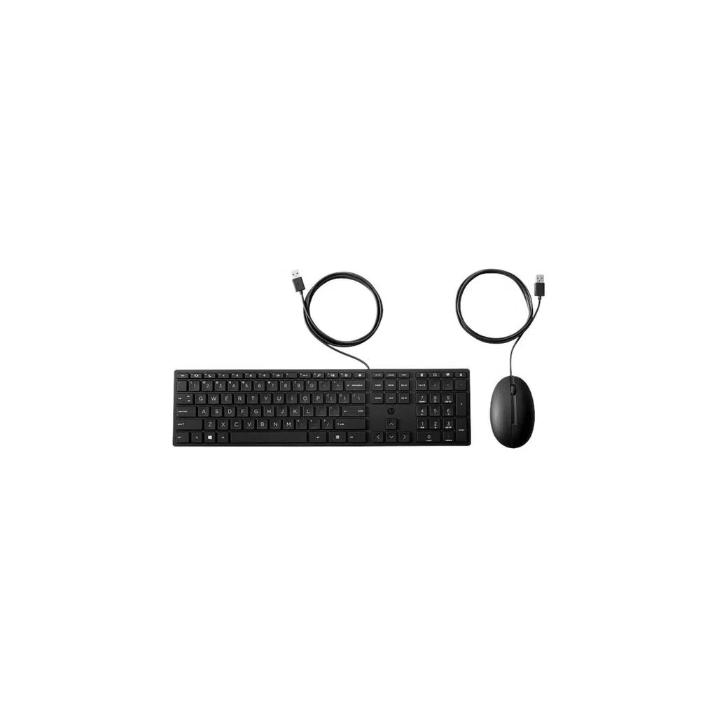 HP 320MK Kablolu Set Siyah (9SR36UT)