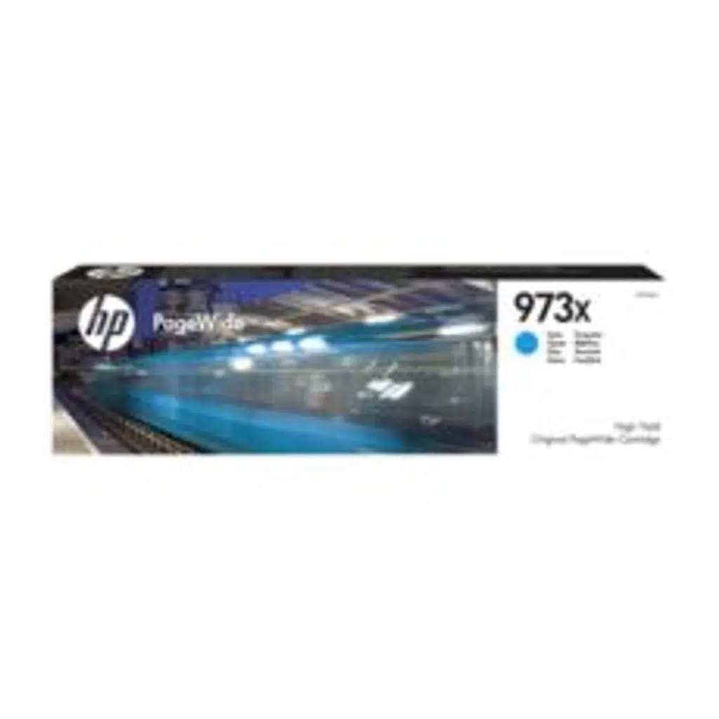 HP F6T81AE (973X) YUKSEK KAPASITELI CAMGOBEGI PAGE WIDE MUREKKEP KARTUSU 7000 SAYFA