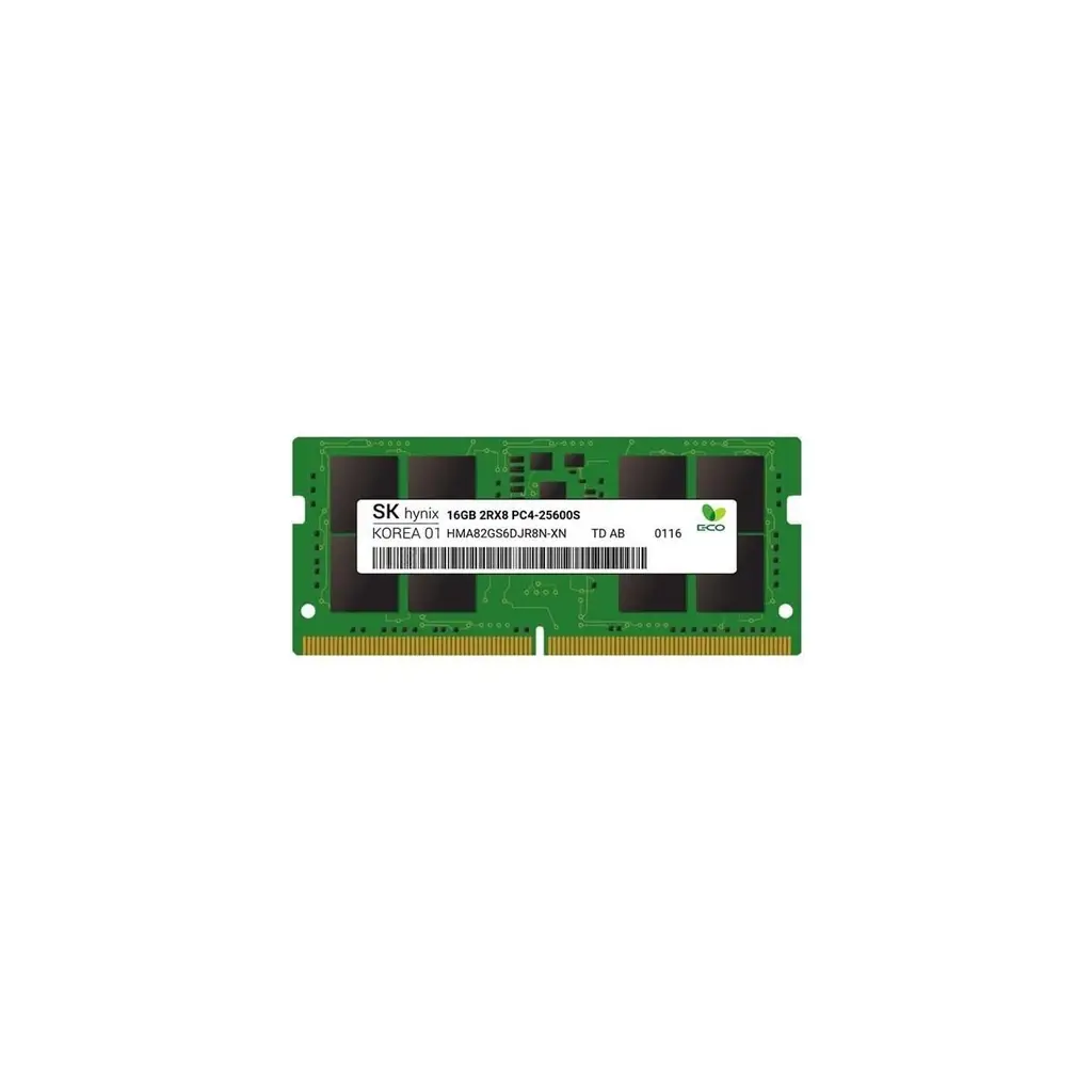 HyNIX 16GB DDR4 3200MHZ ECC NOTEBOOK RAM VALUE HMA82GS7DJR8N-XN
