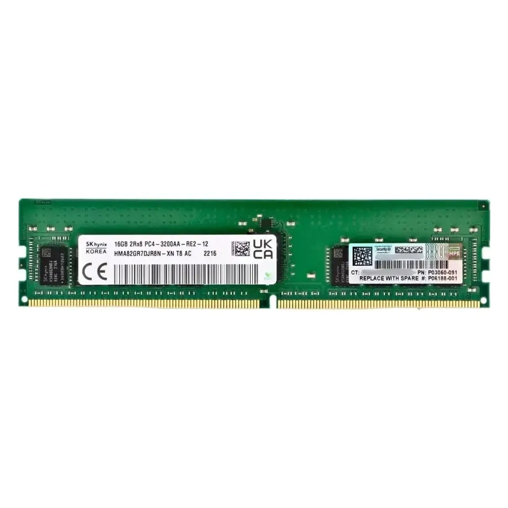 HYNIX HMA82GR7DJR8N-XN 16GB 3200MHz DDR4 (DELL R440 R540 R640 R740 R740xd / DL360 Gen10 DL380 Gen10) ECC SERVER RAM