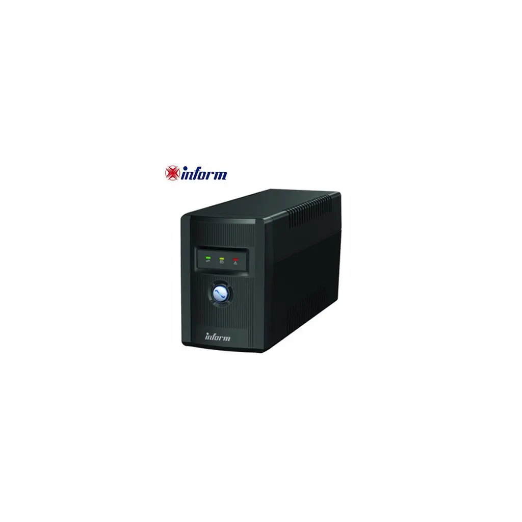 INFORM Guardian 800A, Line-Interactive, AVR, 7-20 Dk, Siyah, Kesintisiz Güç Kaynağı