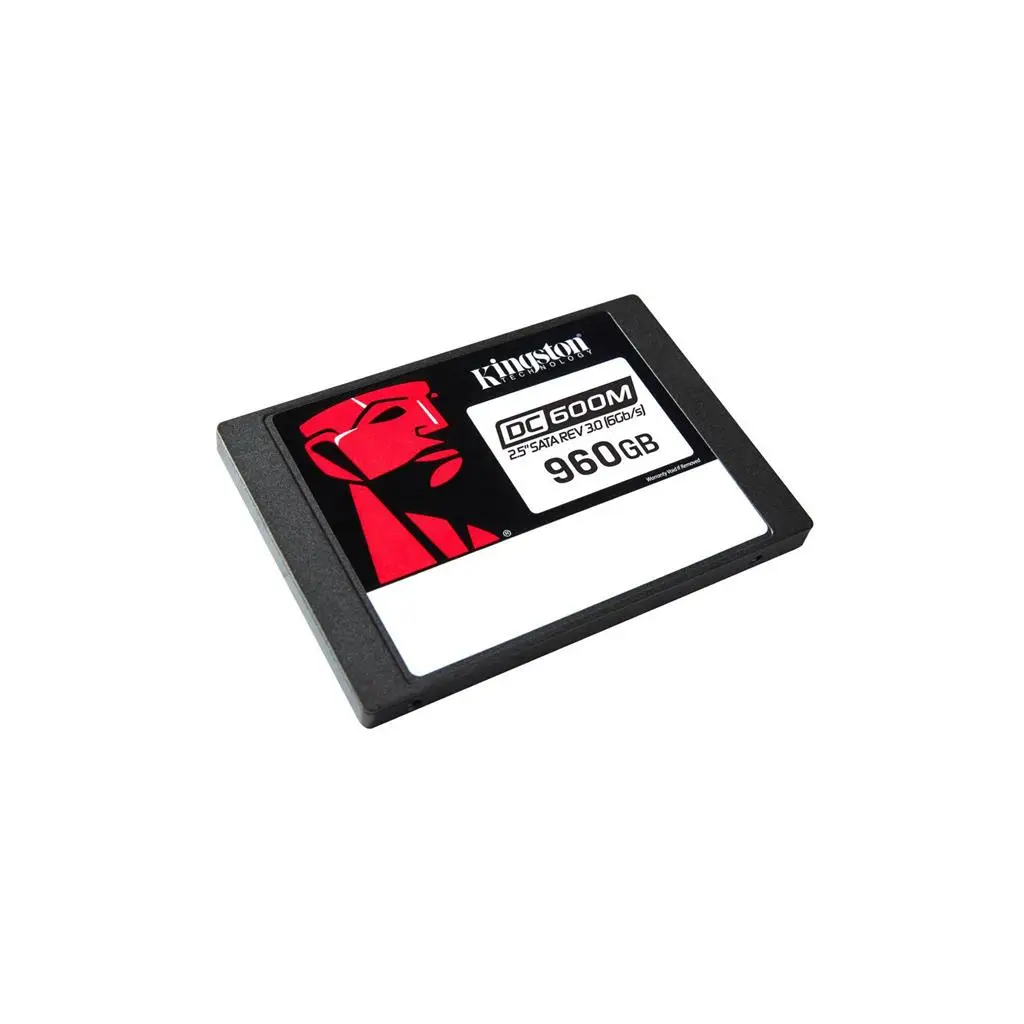 KINGSTON 2,5" 960gb DC600M SEDC600M/960G 560MB/s 530MB/s SATA 3 (6Gb/s) Enterprise SSD