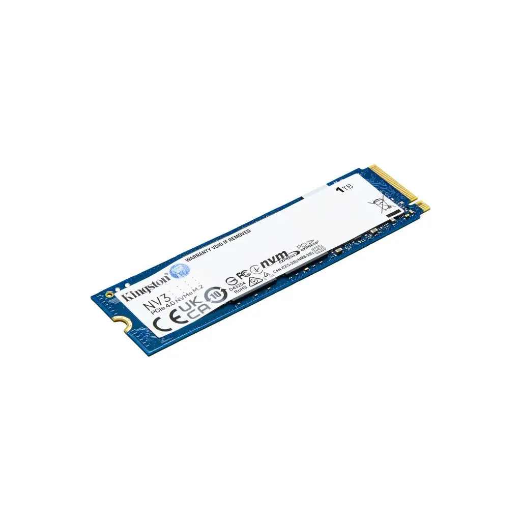 KINGSTON NV3 1TB 6000MB/4000MBs PCIe 4.0 x4 NVMe M2 SSD - SNV3S/1000G