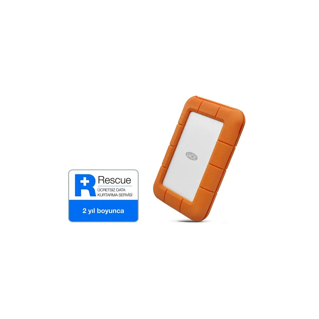 LACIE Rugged Mini STFR4000800 USB-C (USB 3.1) 4TB 2.5" Taşınabilir Disk Darbe ve Suya Dayanıklı