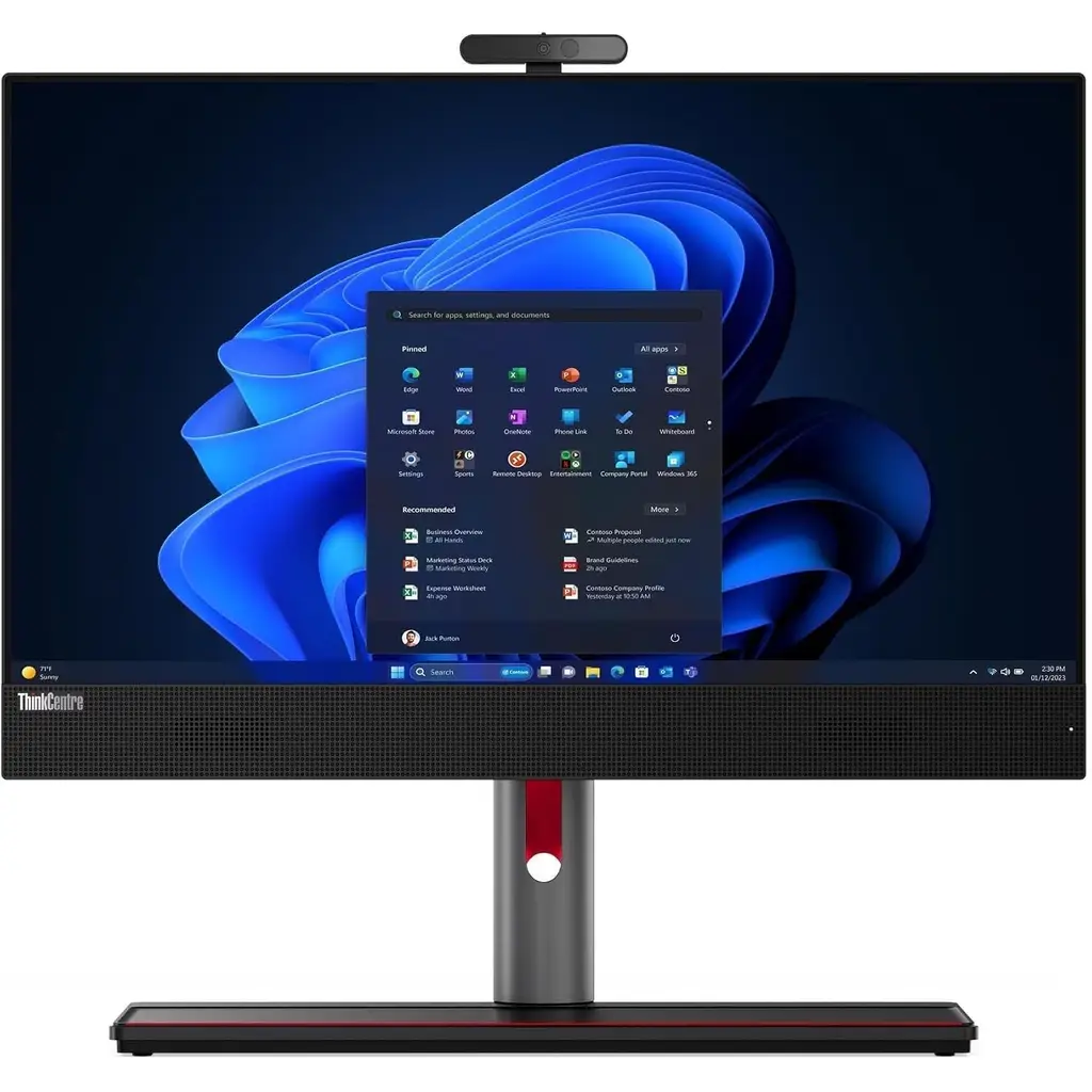 LENOVO 12SKS50800 TC M90A GEN5 I5-14400 16GB 1TB SSD 23.8" NONTOUCH FREDOOS ALL IN ONE PC - 3yıl Yerinde Garanti