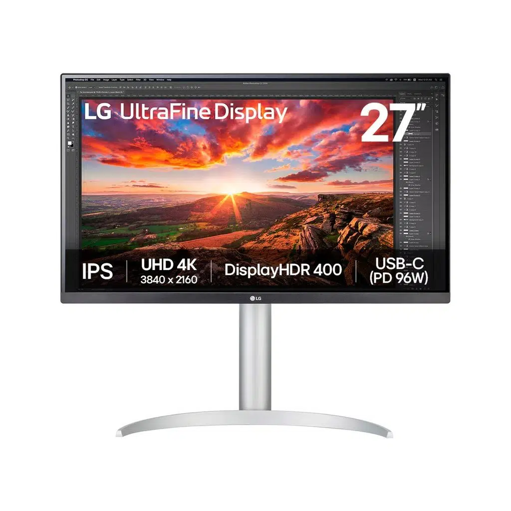27UP850K-W UHD 4K 27" 5ms 60Hz IPS Ekranlı Monitör USB Type-C Monitör