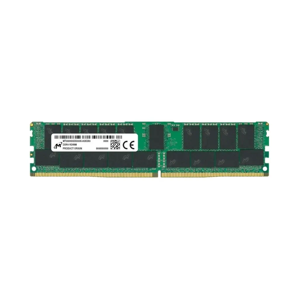MICRON MTA72ASS8G72LZ-3G2R2 64GB 3200MHz DDR4 CL22 ECC DELL R640 R740 R540 R440 HPE DL360 Gen10 DL380 Gen10 Lenovo ThinkSystem SR630 SR650 ECC SERVER