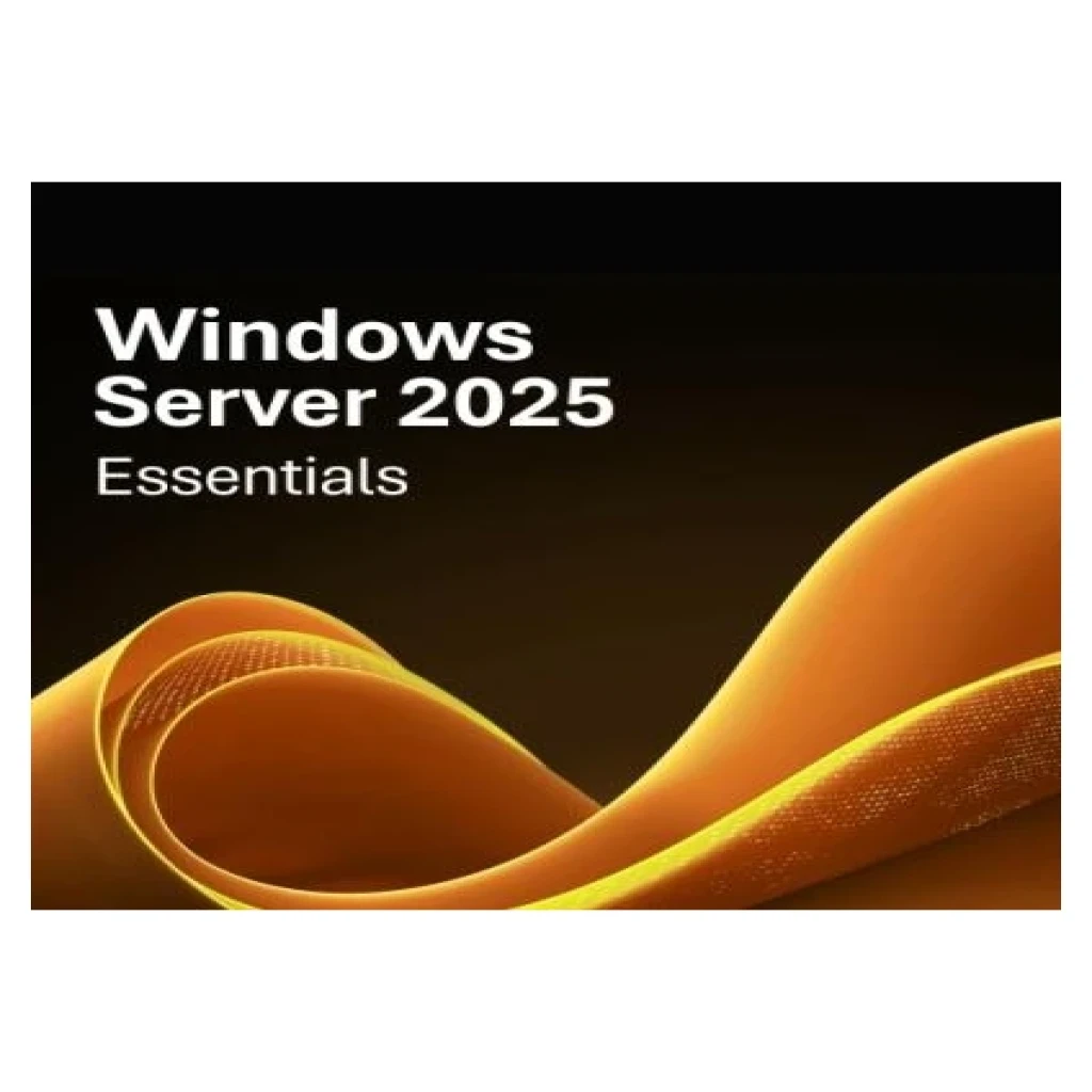 MICROSOFT WINDOWS SERVER 2025 ESSENTIALS EDITION DELL SERVER YAZILIMI W2K25ESN-ROK