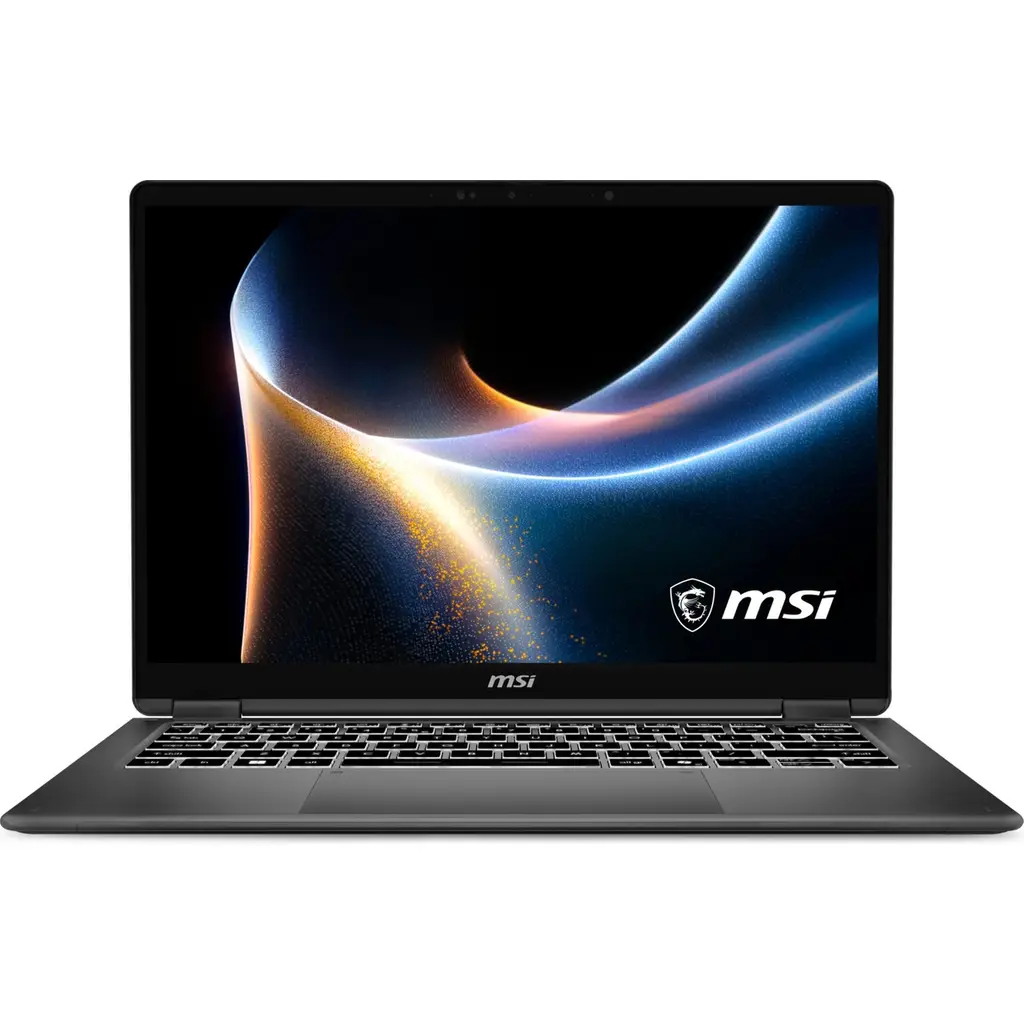 MSI NB PRESTIGE 14 FLIP AI+ D3MTG-038TR ULTRA 9 386H 32GB LPDDR5X UMA 2TB SSD 14.0 FHD+ OLED TOUCH W11 GRI