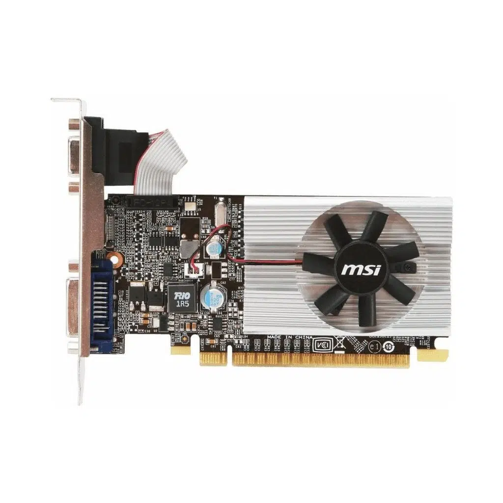 MSI VGA N210-1GD3/LP GT210 1GB DDR3 64B DX12 PCIE 2.0 X16 (1XVGA 1XDVI 1XHDMI)