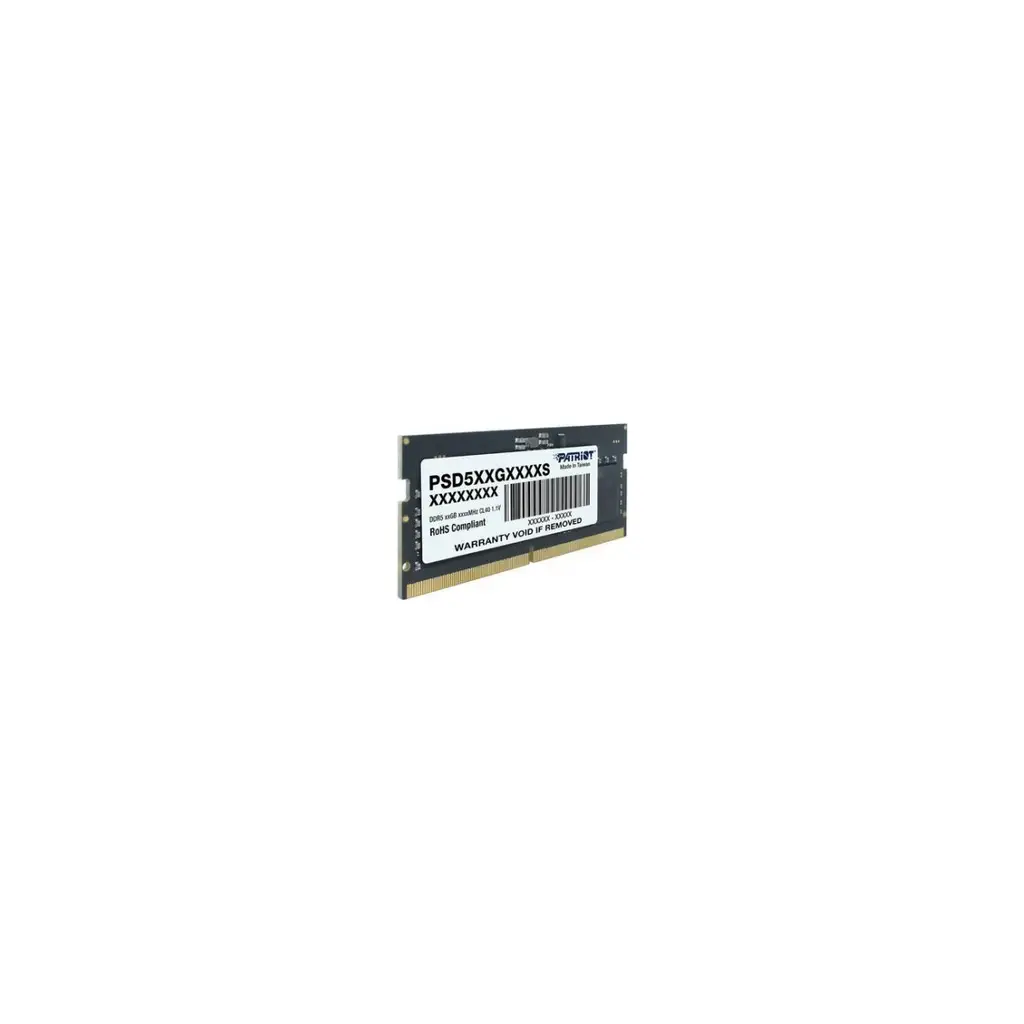 Patriot Sodimm 16GB 5600MHz DDR5 CL46 Gaming Notebook Bellek (PSD516G560081S)