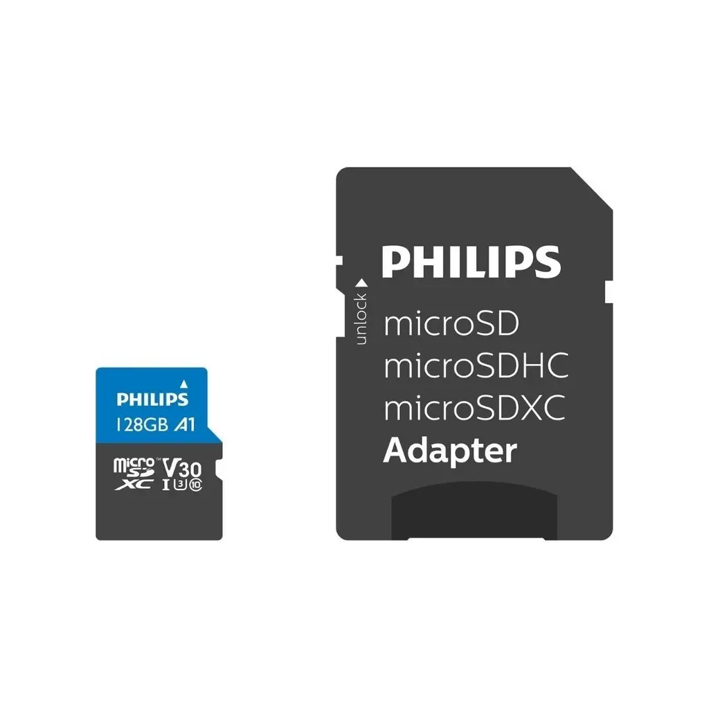 PHILIPS 128GB MICRO SDXC 80 MB/S C10 FM12MP45B/00