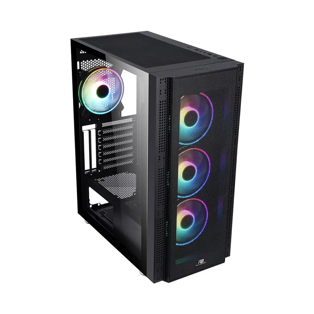 PowerBoost VK-G3506S USB 3.0 Mesh ARGB Ring Fanlı Gaming Kasa