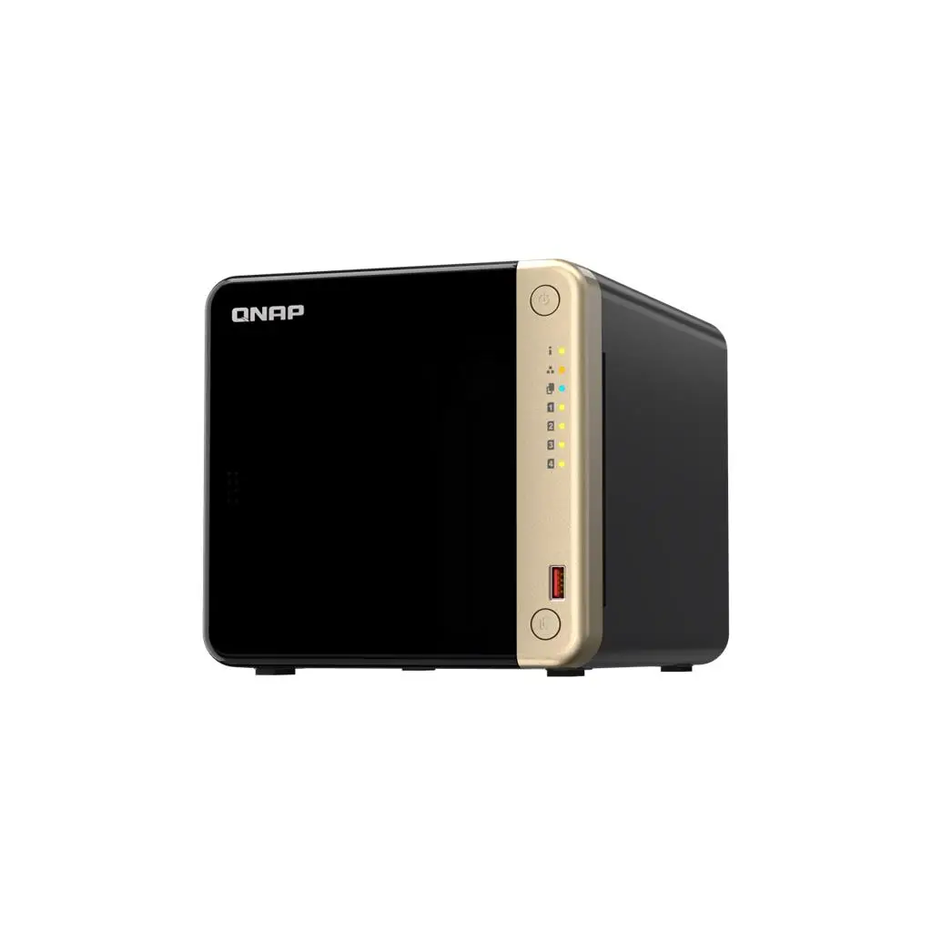 QNAP TS-464-8G 8 GB 6 Yuvalı 250 TB Destekli NAS Depolama Ünitesi
