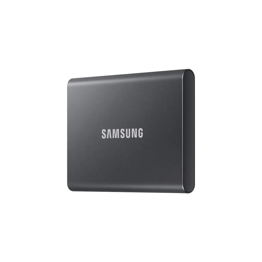 SAMSUNG SSD T7 1TB SSD Portable External Titan Gray - MU-PC1T0T/WW