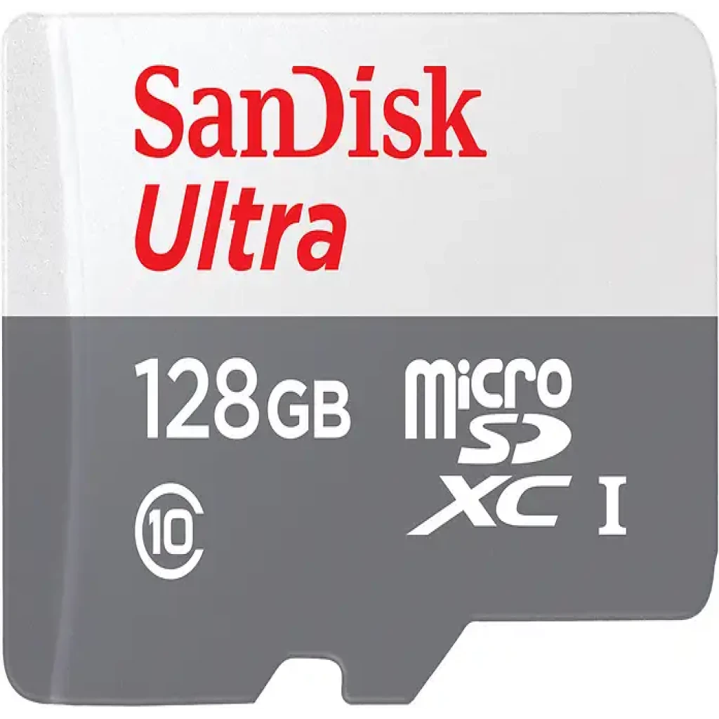 SANDISK 128GB ULTRA MICROSD 100MB/S SDSQUNR-128G-GN6MN