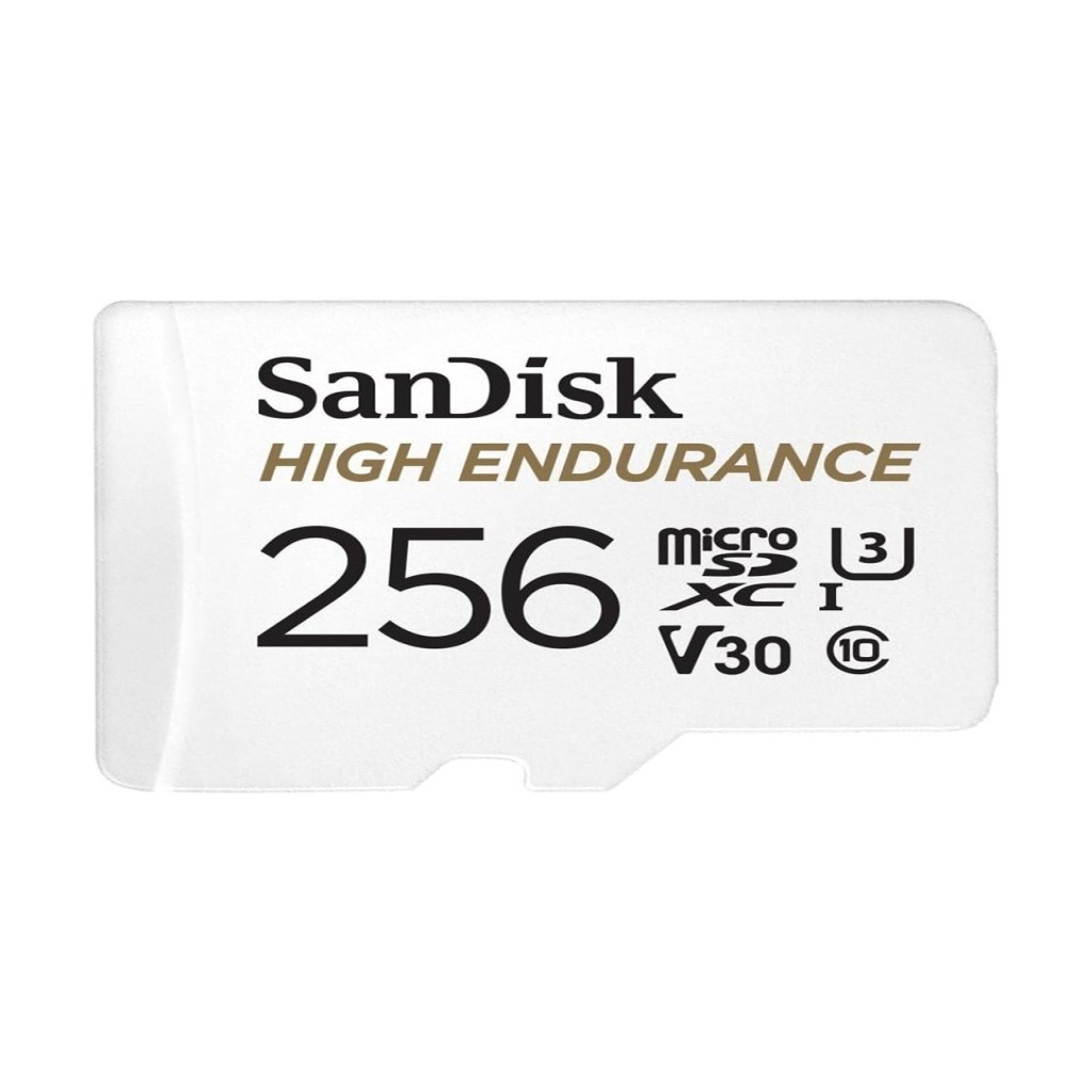 SANDISK 256GB HIGH ENDURANCE MICROSD 100MB/S SDSQQNR-256G-GN6IA