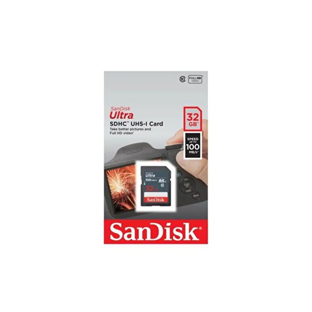 SANDISK 32GB SDSDUNR-032G-GN3IN 100/MB 32GB ULT SD C10