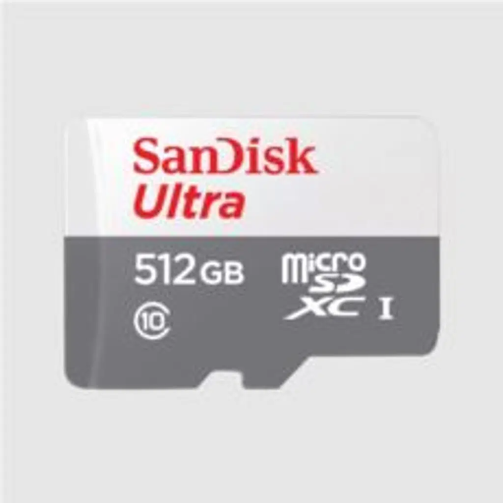 SanDisk 512GB Ultra microSDXC 100MB/s Class 10 UHS-I