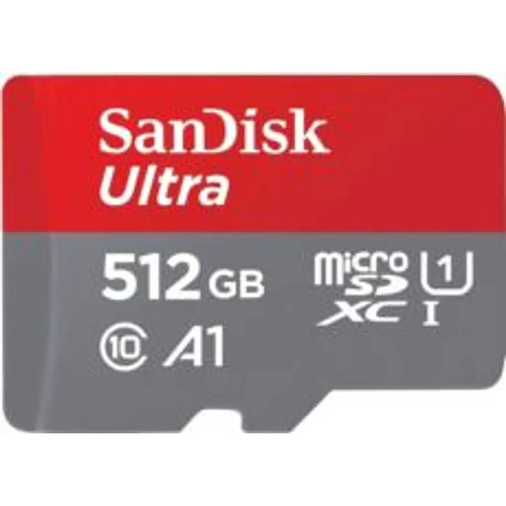 SanDisk 512GB Ultra UHS I MicroSD Card 150MB/s