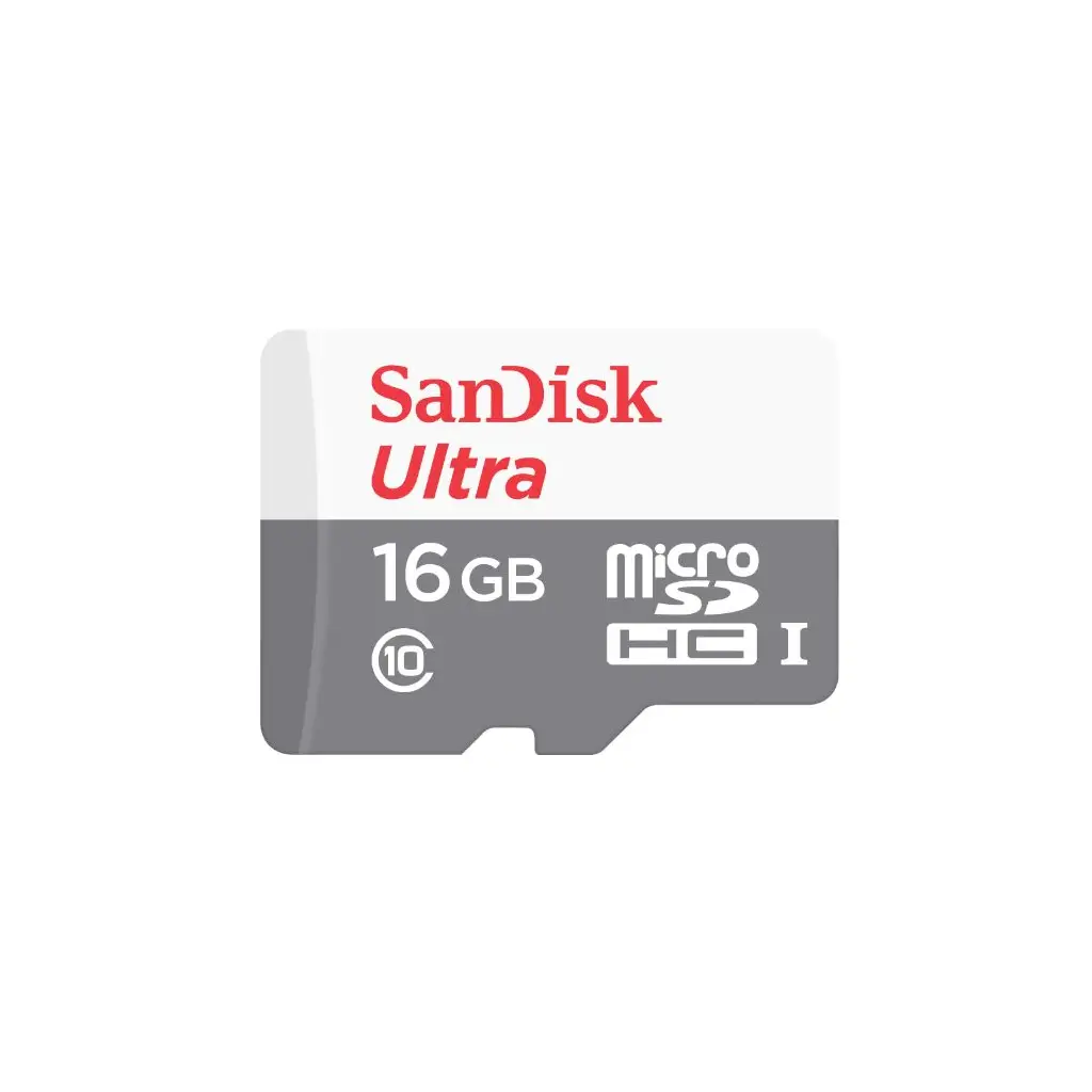 SANDISK ULTRA FLA SDSQUNS-016G-GN3MN 16GB ULTRA 80/s C10 microSD UHS-I Kart